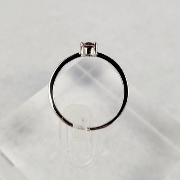 Sterling 0.5ct Watermelon Tourmaline Ring - Picture 7 of 8